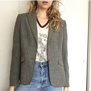 Vintage Pinstripe Blazer